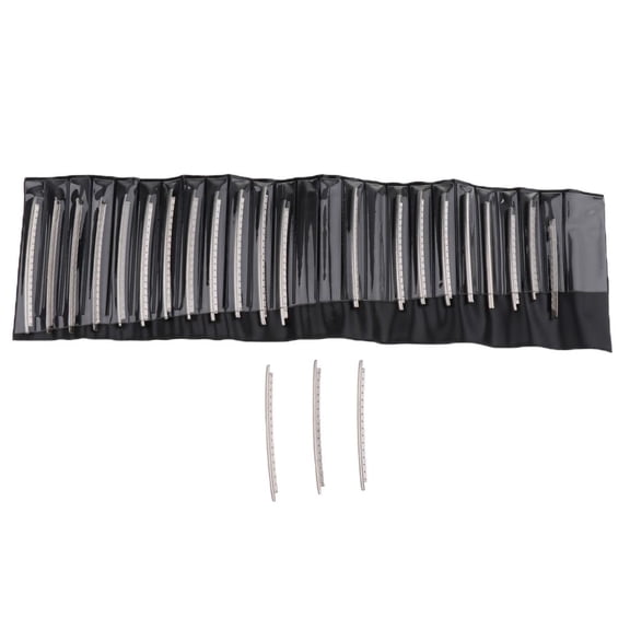 Dualoai Stainless Steel Electric Guitar Fret Wire 24 Pieces for Electric Guitar Accs