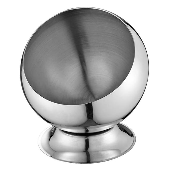 Dualoai Stainless Steel Metal Deep Bowl Caterer Salad Spaghetti Pasta Snacks Fruit S S