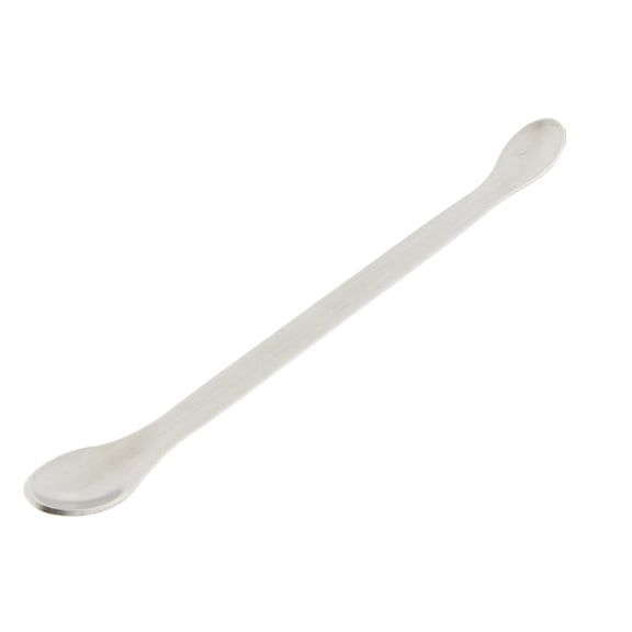 Dualoai Stainless Steel Micro Spoon Scoop for Lab Powder Measuring 16cm / 6.3 Inch