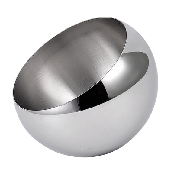 Dualoai Stainless Steel Serving Tray Sugar Plate Ice Bucket Hotel Buffet Salad Bowl C C