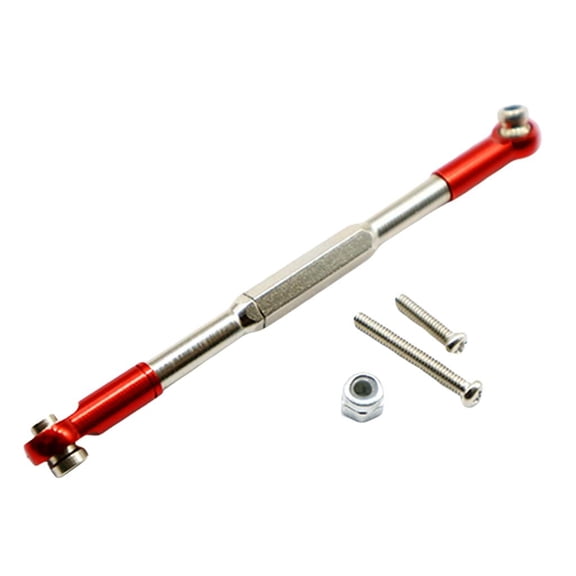 Dualoai Steering Linkage 1/12 RC Truck Upgrades Parts for MN-D90 MN-90 MN-99 MN-91 FJ-45 Red