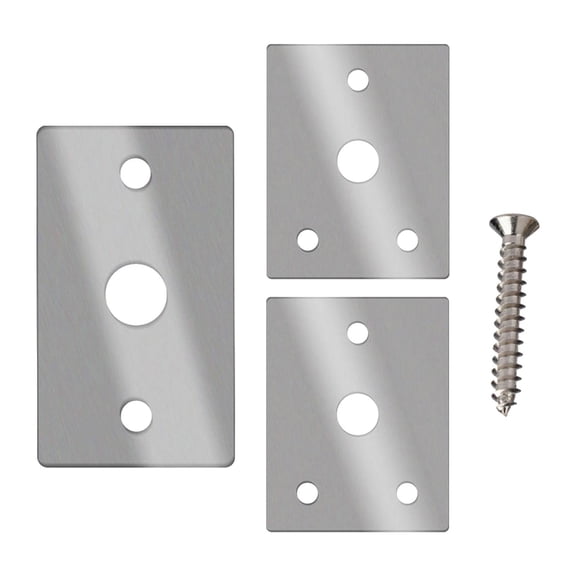 Dualoai Step Ladder Reinforcement Fixing Sheet Ladder Fitting Steel Plate for Wood Furniture, Engineering Ladders, Household Ladders