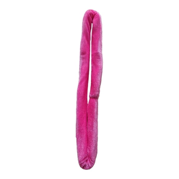 Dualoai Strap Pilates Acrobatics Soft 16 in for Home Gym Heavy Duty Rose Red