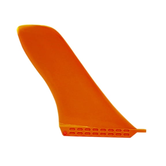 Dualoai Surfboard Fin Surf Single Fin Lightweight Surfing Accessories Easy Installation for Stand up Paddleboard, Surfboard, Training Orange