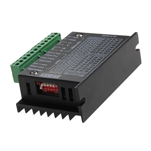 Dualoai TB6600 Single Axis 4A Stepper Motor Driver Controller 9~40V Micro-Step CNC