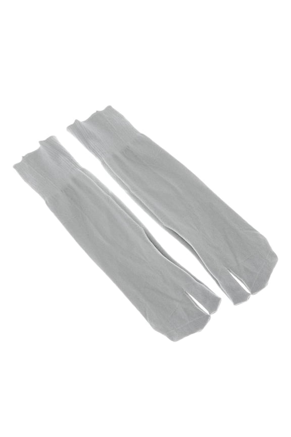 Tabi Two-Pack Elastic Lightweight Cool Adaptable Comfortable Socks with Acrylic Gray