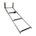 thumbnail image 1 of Dualoai Telescopic Boat Ladder Extendable Step Foldable Portable Marine Transom Boarding, 1 of 9
