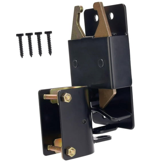 Dualoai Two Way Lockable Gate Latch Livestock Gate Latch for Farms Pet Cages Ranches