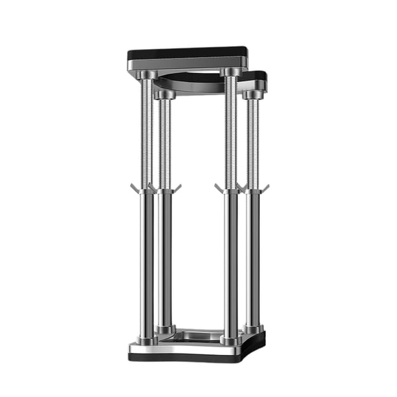 Dualoai Undermount Sink Bracket Adjustable Easy Installation Under Sink Support Legs 56cm to 66cm