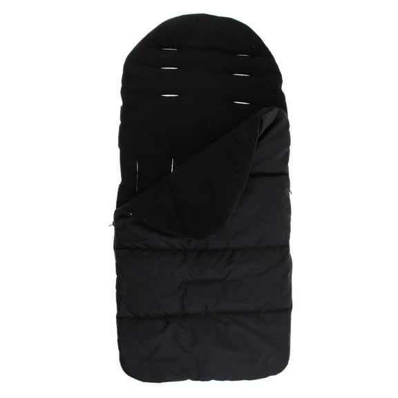 Dualoai Universal 3 in 1 Stroller Sleeping Bag, Winter Footmuff Cover Bunting for Baby Newborns - Black