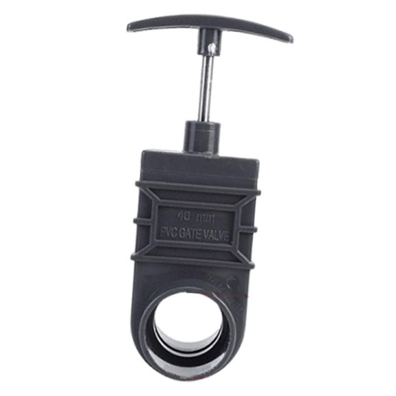 Dualoai Upvc Gate Valve Easy Installation Practical Premium Water Sewage Drain Valve DN32