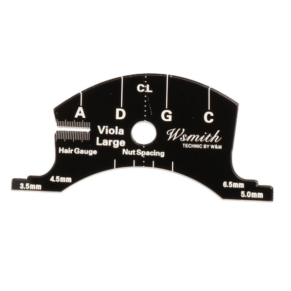 Dualoai Violin Bridge Multifunctional Mold Template Repair Tool Viola