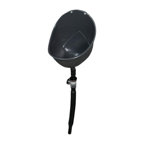 Dualoai Wall Mount Urinal High Efficiency Simple Kids Urinal Urinals Toilet Training Gray