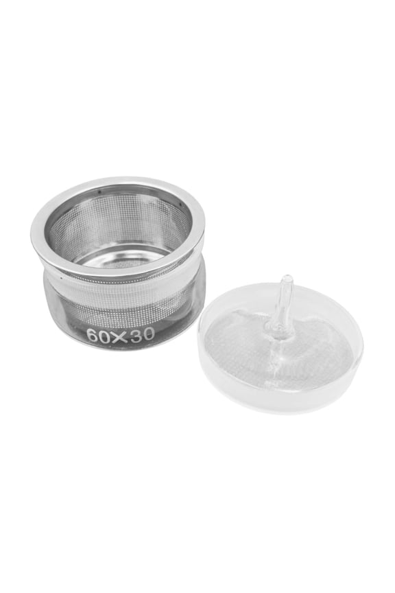 Watch Oil Parts Washing Jar with Net for Worker Watch Modification Repairing M