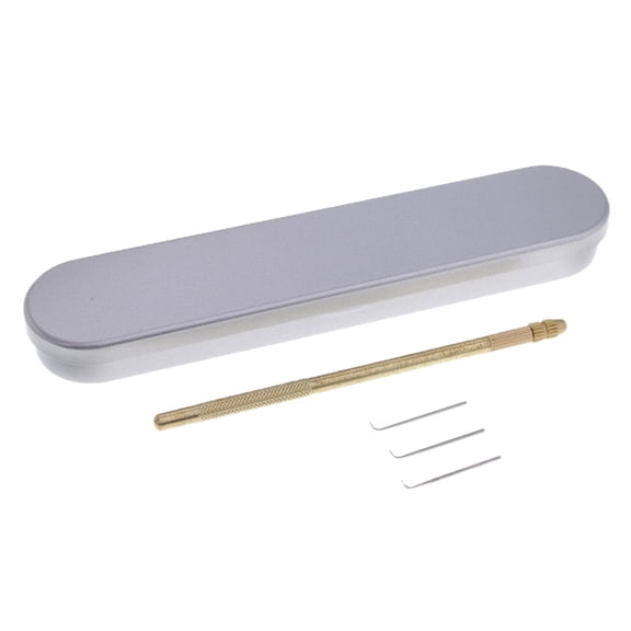 Dualoai Weaving Latch Hook Dreadlock Crochet Sewing Wig Hair Needle For Micro Braids B