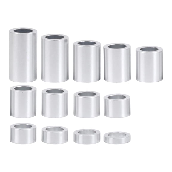 Dualoai Wheel Axle Spacers Kit Easy to Install Spare Parts Durability Aluminum Alloy