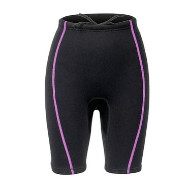 Dualoai Womens Wetsuit Dive Wet Suit 1.5mm Neoprene Front Zip Comfortable Wetsuit Jacket M