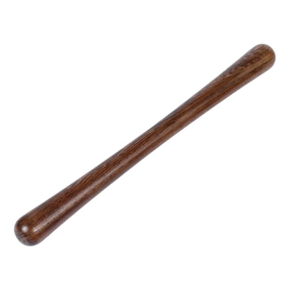 Dualoai Wood Back Massage Stick Tool Ergonomic Design Lightweight Manual Back Hammer 35x3cm