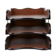 thumbnail image 1 of Dualoai Wood Inbox Tray Letter Tray Holder Sturdy Stackable for Desk Wooden Shelves for, 1 of 9