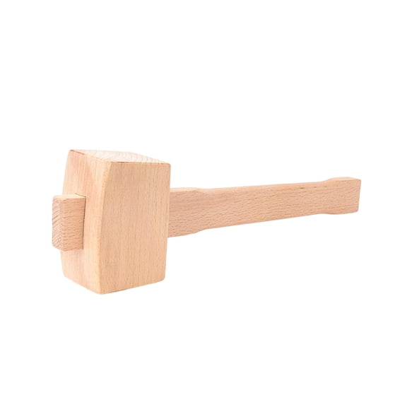 Dualoai Wood Mallet Anti Slip Multipurpose Ice Crusher for Woodworking Furniture DIY