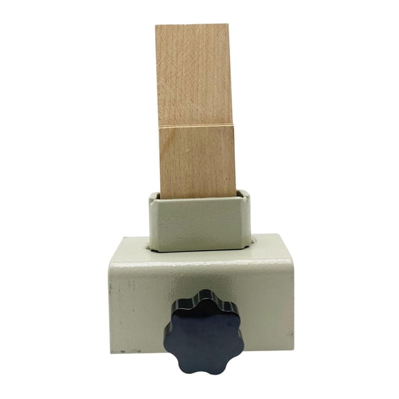 Dualoai Wooden Bench Pin Clamp Workbench Tool Portable Practical Metal Holder Clip Jewelry Making Tool Jewelry Table Clamp for Repair