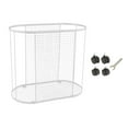 thumbnail image 1 of Dualoai Yoga Mat Storage Rack Basket, Workout Equipment Home Gym Storage Rack with Wheels for Dumbbell Kettlebells Resistance Bands White, 1 of 9