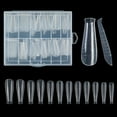 thumbnail image 1 of Duals Forms Set Gel Mold French Tip Sticker Extension Forms Set Full Cover Artificial Fasle Tip, 1 of 9