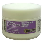 Dualsenses Blondes & Highlights 60 Sec Treatment by Goldwell for Unisex - 6.7 oz Treatment