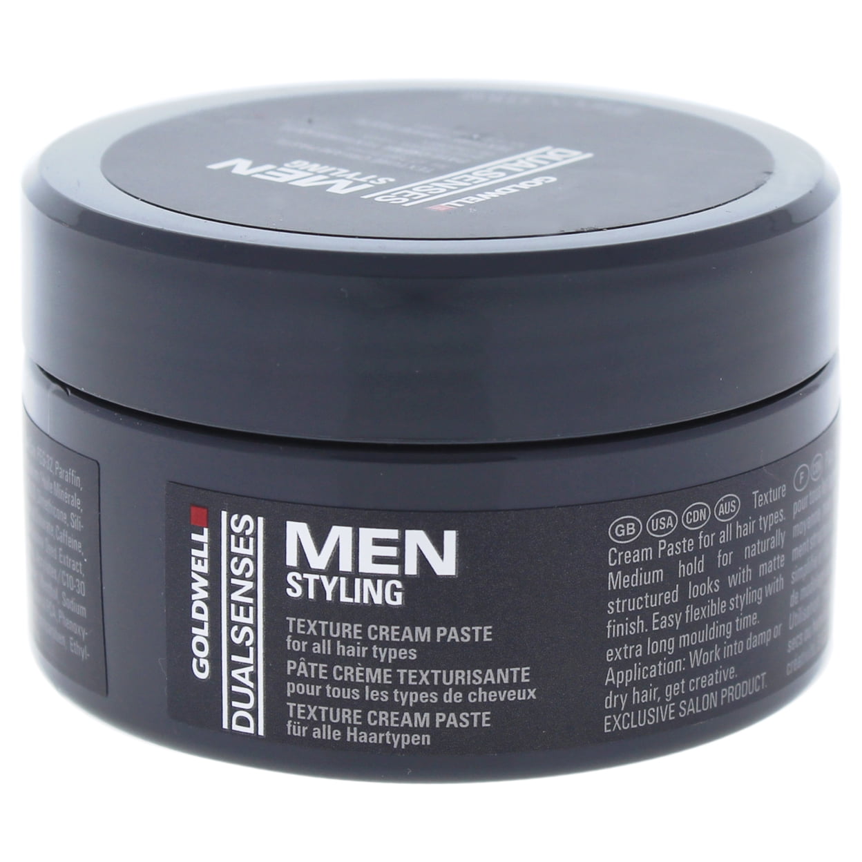 Dualsenses for Men, Texture Cream Paste by Goldwell for Men, 3.3 oz