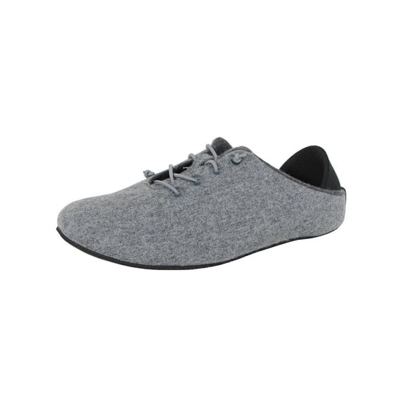 Dualyz Unisex Fit Wool Slipper Shoes, Light Grey, Womens US 7