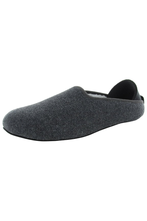 Unisex Kush Wool Slipper Shoes, Dark Grey, Womens US 10 / Mens US 8