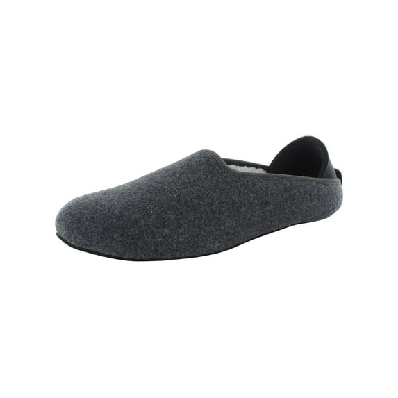 Dualyz Unisex Kush Wool Slipper Shoes, Dark Grey, Womens US 11 / Mens US 9