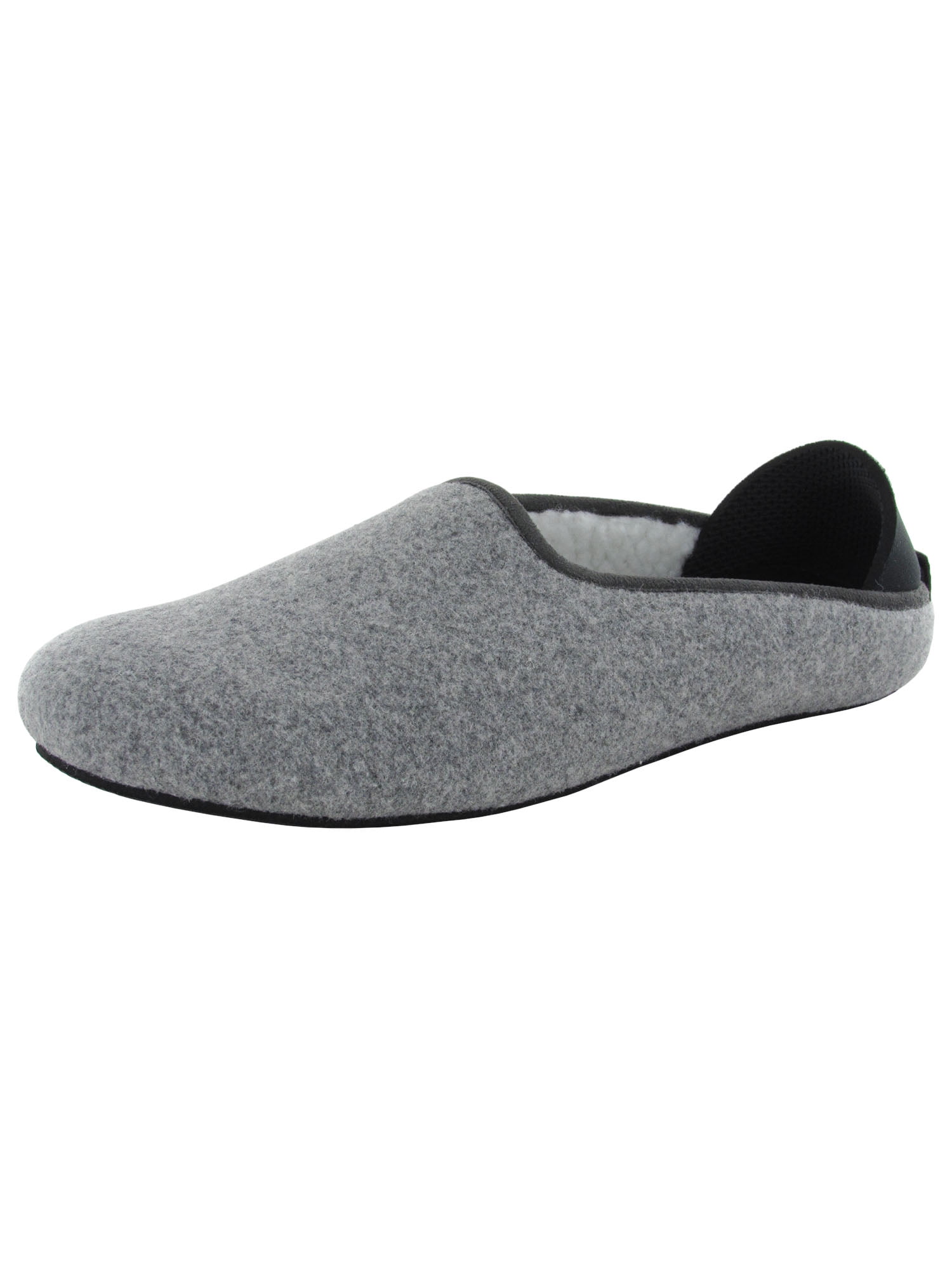 Dualyz Unisex Kush Wool Slipper Shoes Dark Grey Womens US 10 Mens US 8