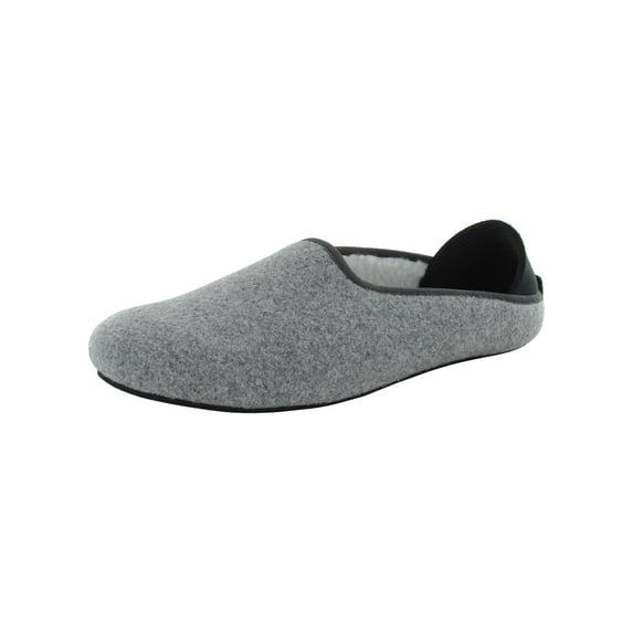 Dualyz Unisex Kush Wool Slipper Shoes, Light Grey, Womens US 8