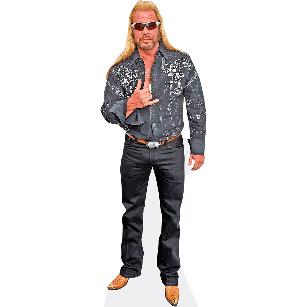 Duane Chapman (Rock) Mini Size Cutout. Standee. - Walmart.com