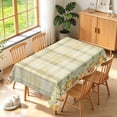 thumbnail image 1 of Duangreer Rectangle Tablecloth, Retro Checkered Pumpkin Pattern, Waterproof Wrinkle Resistant, 60 x 84 Inch, Washable Table Cover for Restaurant Picnic Indoor Outdoor, 1 of 6