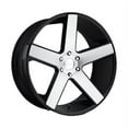 thumbnail image 1 of Dub Baller 24X10 Gloss Black Brushed Wheel, 1 of 3