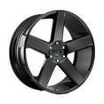 thumbnail image 1 of Dub Baller 24X10 Gloss Black Wheel, 1 of 3