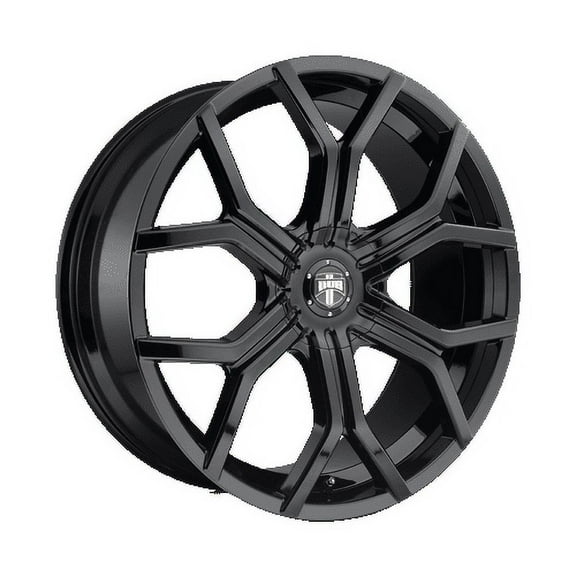 Dub S208 Royalty 22X9.5 6X135/6X139.7 30Et 78.1Cb Gloss Black Wheel