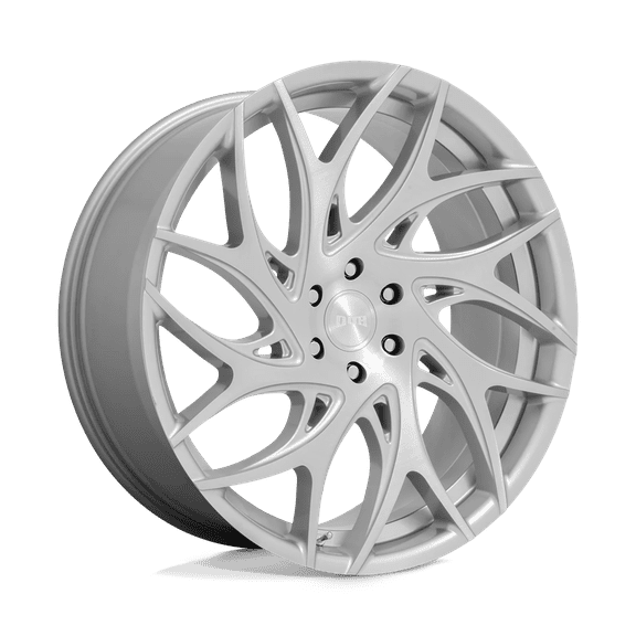 Dub S260 G.O.A.T. 22X9 5X114.3 35Et 78Cb Silver Brushed Face Wheel