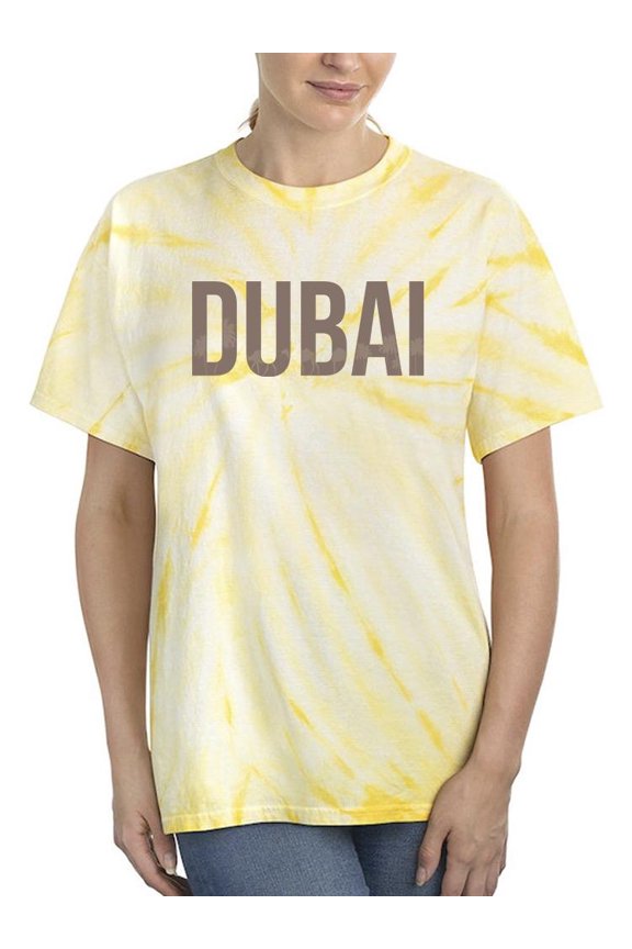 Dubai Banner Tie Dye Cyclone Women -Image by Shutterstock, Female Medium