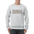 thumbnail image 1 of Dubai Bronze Lettering Banner Sweatshirt Men -Image by Shutterstock, Male XX-Large, 1 of 4