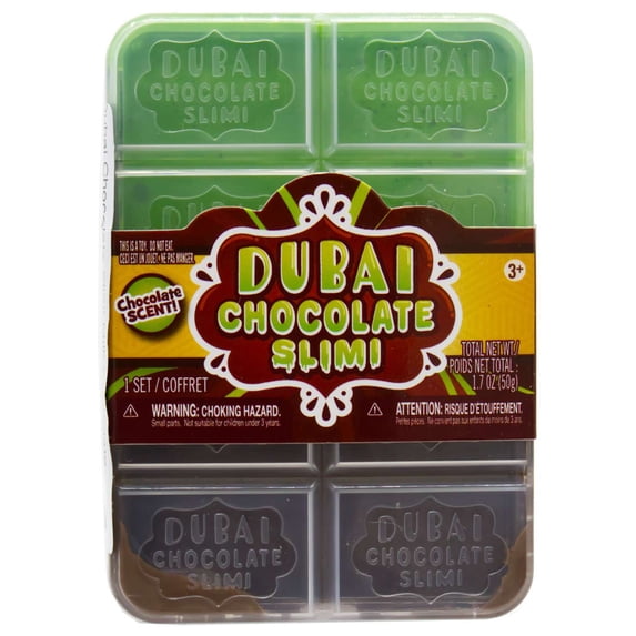 Dubai Chocolate Slimi Chocolate Scented Slime