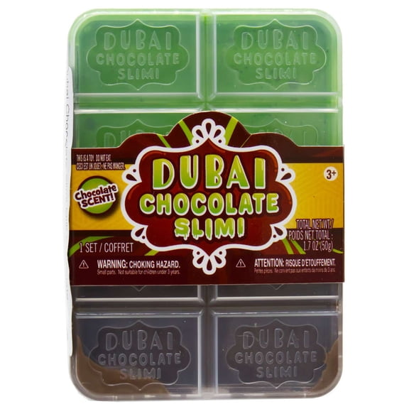 Dubai Chocolate Slimi Chocolate Scented Slime