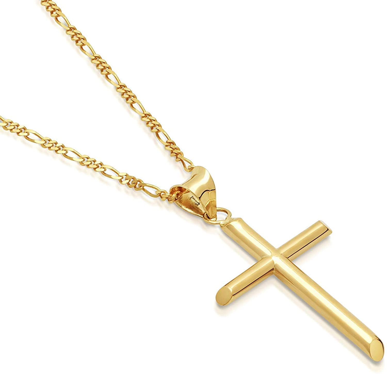 Gold chain with cross women's deals