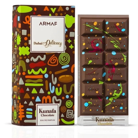 Dubai Delicacy Kunafa Chocolate Pistache Eau de Parfum Spray 70ml (2.3 oz) Armaf