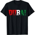 thumbnail image 1 of Dubai Skyline Flag United Arab Emirates UAE Souvenir Gift T-Shirt, 1 of 3