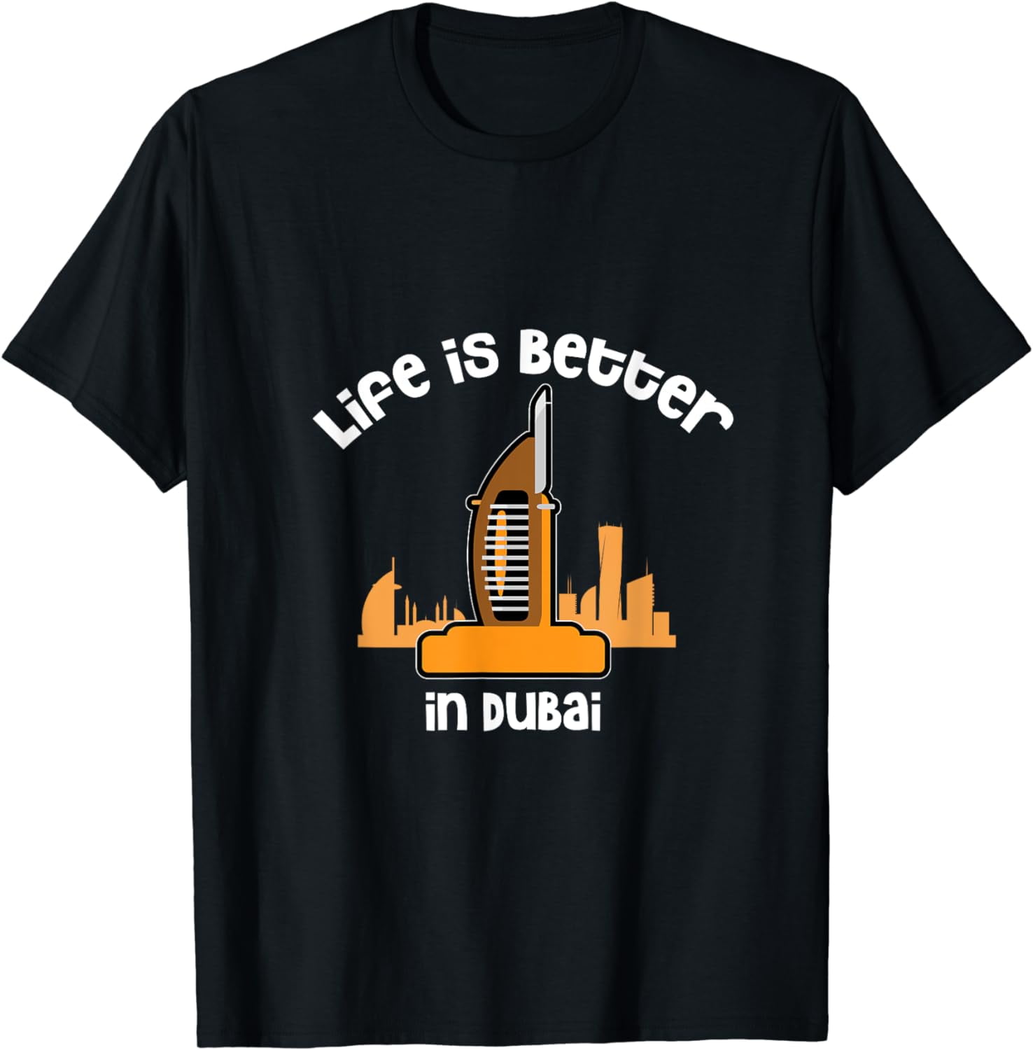DUBAI BEACH BOYS Dubai T-Shirt DBB - White