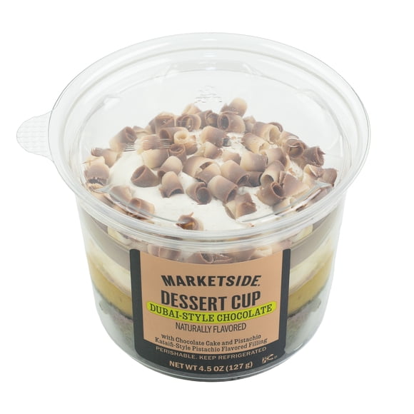 Marketside Dubai-Style Chocolate Dessert Cup, 4.5oz, 1 Count