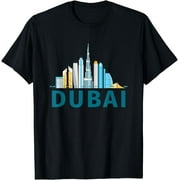 Dubai United Arab Emirates - Burj Khalifa City Skyline T-Shirt